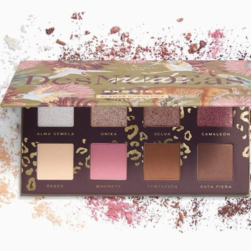 DesNudeAs Exotica Eyeshadow Palette makeup ALAMAR COSMETICS